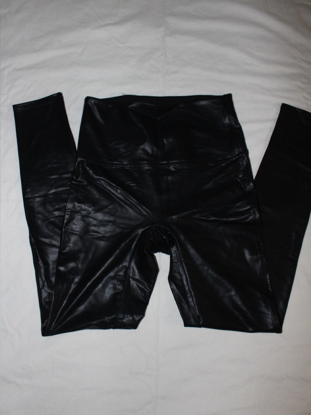 Jane and Bleecker Black Faux Leather Leggings